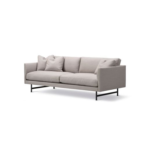 Calmo 2-seater Sofa 95 Metal by Fredericia