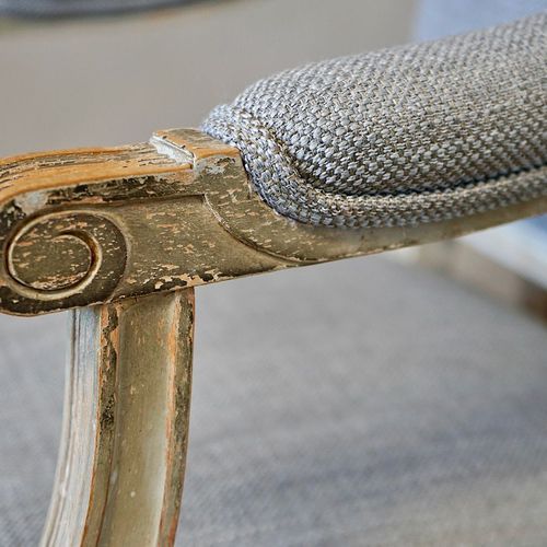 French Louis XVI Painted Armchairs (Pair)