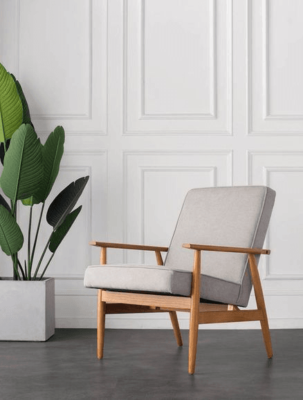 Vera Mid-Century Upholstered Armchair
