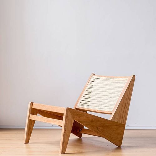 Fenton Rattan Lounge Chair Natural