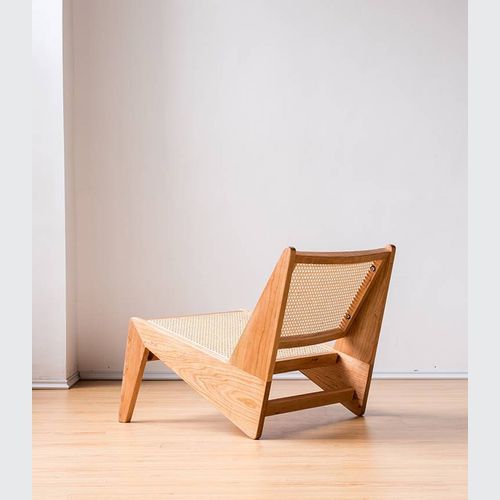 Fenton Rattan Lounge Chair Natural