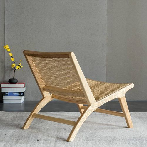 Zara Natural Rattan Lounge Chair