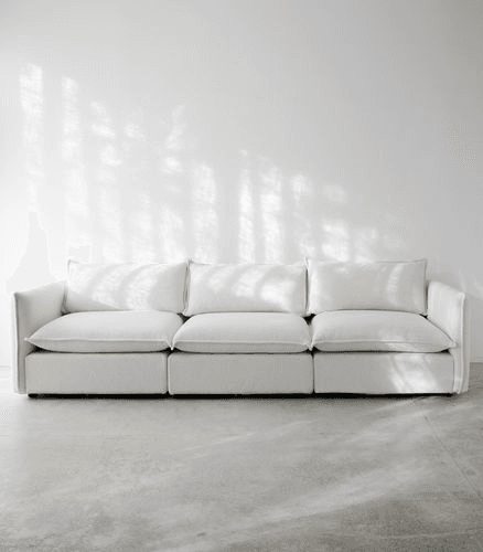 'Malibu' Modular Sofa / 3 Piece / New York - Alabaster