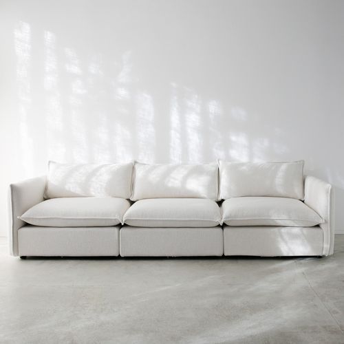 'Malibu' Modular Sofa / 3 Piece / New York - Alabaster