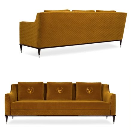 Velvet Sofa "Extenso"