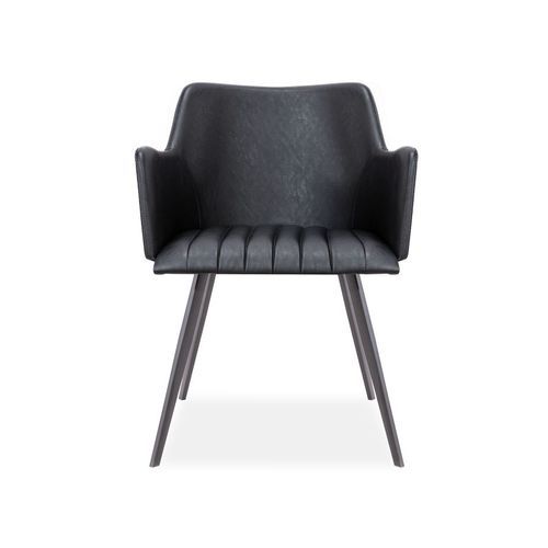 Andorra Arm Chair Vintage Black Seat