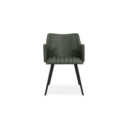 Andorra Arm Chair Vintage Green Seat