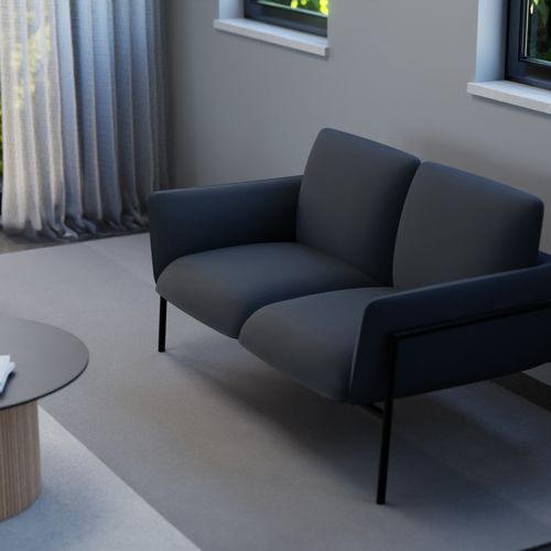 Charlie 2 Seater Midnight Blue