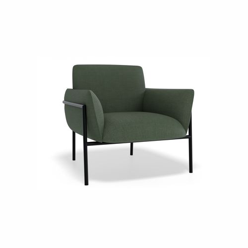 Charlie Single Seater Lounge Chair Kelp Green