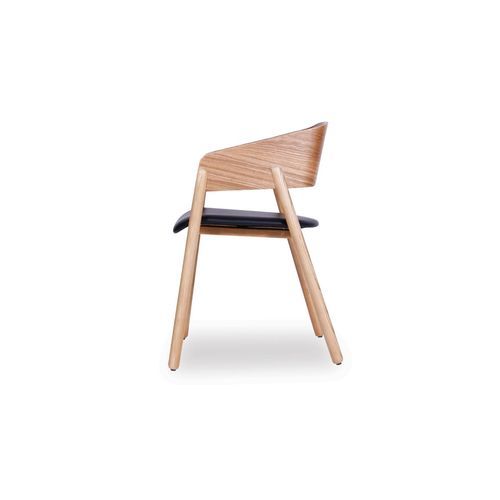 Sargood Arm Chair - Natural - Black Pad