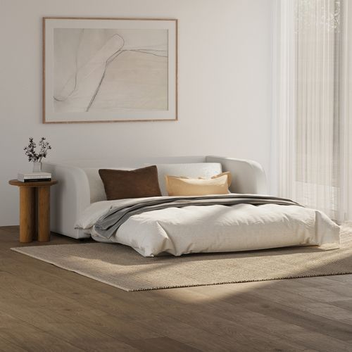 Doze 2.5 Seater Double Sofa Bed | Cosmic Latte