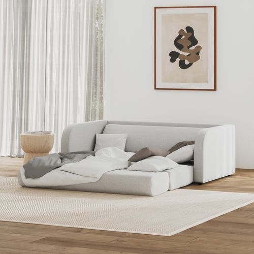 Doze 2.5 Seater Double Sofa Bed | Hail Grey