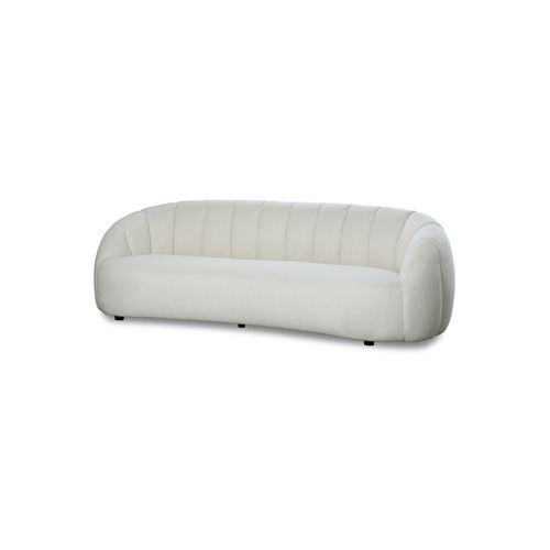 Chanelled Boucle Sofa