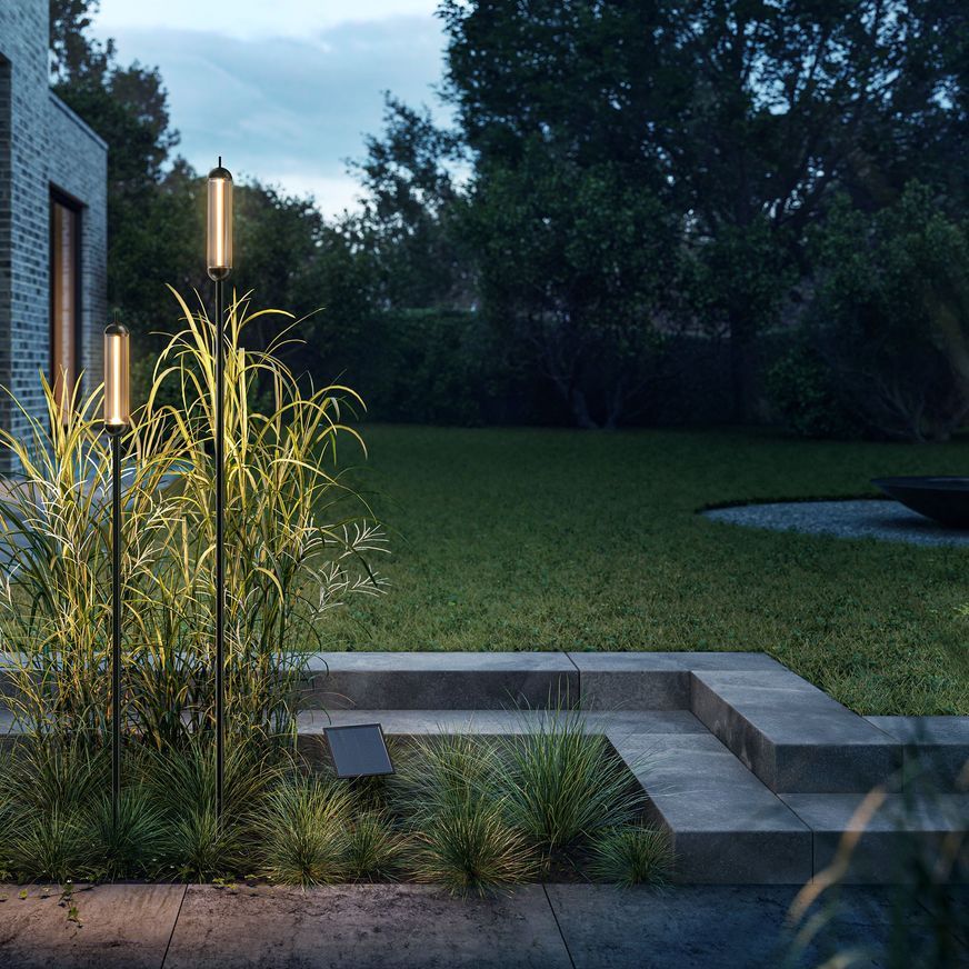 Reed M Solar Spike Light