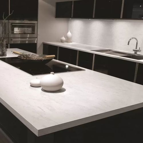 Cascade Cream Solid Surface by Hanex