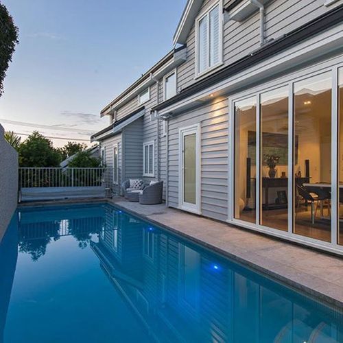 Custom Pool for a Complex Site