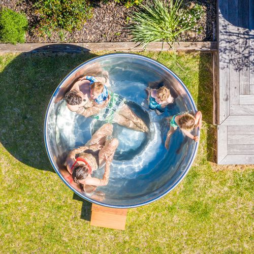 Stainless Steel Round Spa ⌀ 1.9m