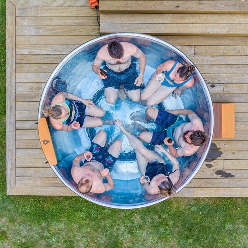 Stainless Steel Round Spa ⌀ 2.2m