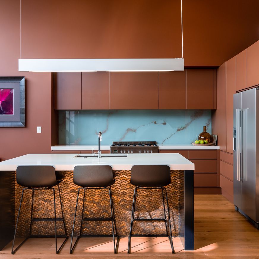 Marbled Glass Splashbacks