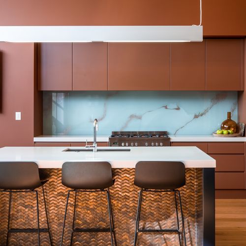 Marbled Glass Splashbacks