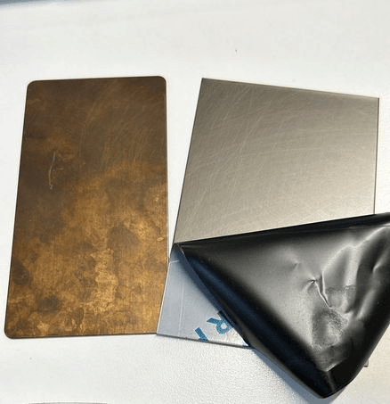 Electrocoated Stainless Steel