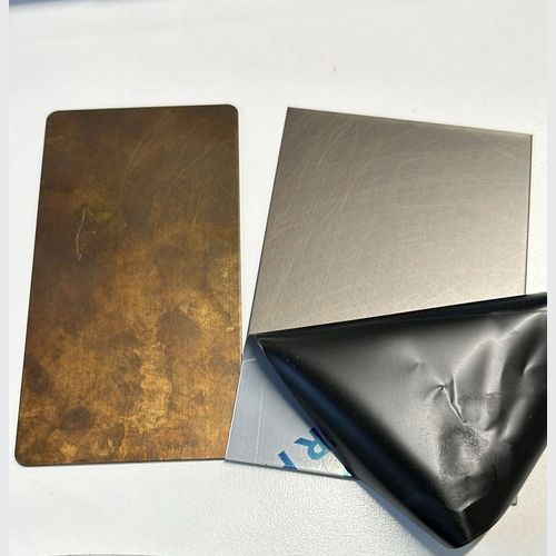 Electrocoated Stainless Steel