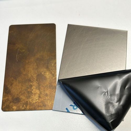 Electrocoated Stainless Steel