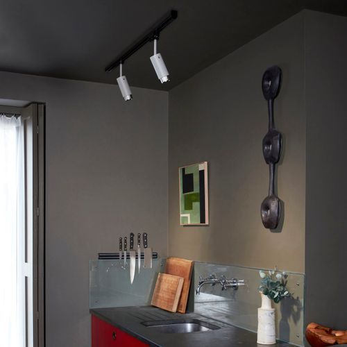 Cross Exhaust Track Light | Stone