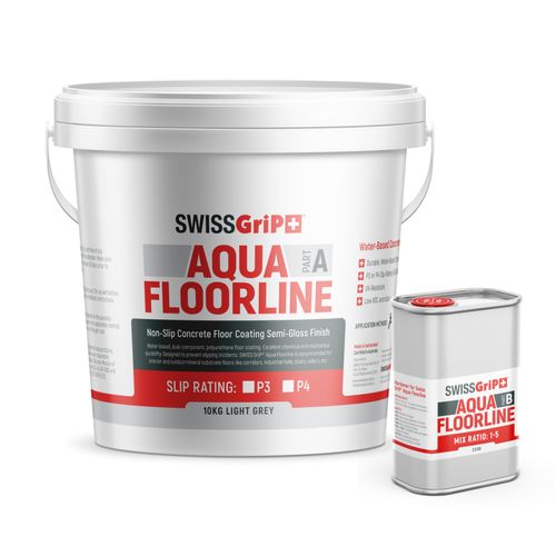 SWISS GriP Aqua Floorline | Traffic White