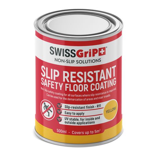 SWISS GriP Safety Floor Coating | Yellow