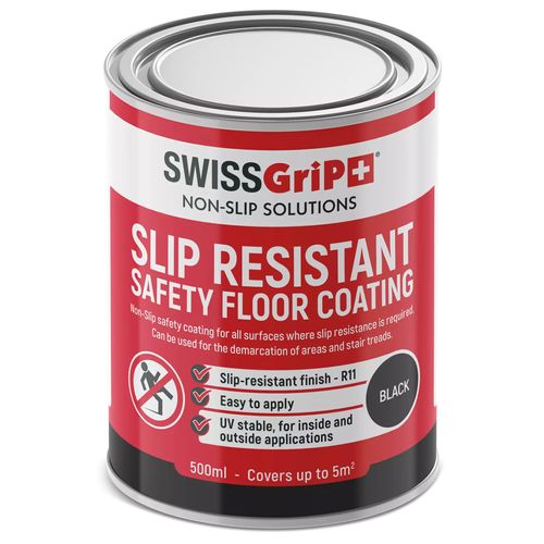 SWISS GriP Safety Floor Coating | Black