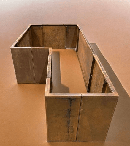 Corten Steel Modular Planter Box