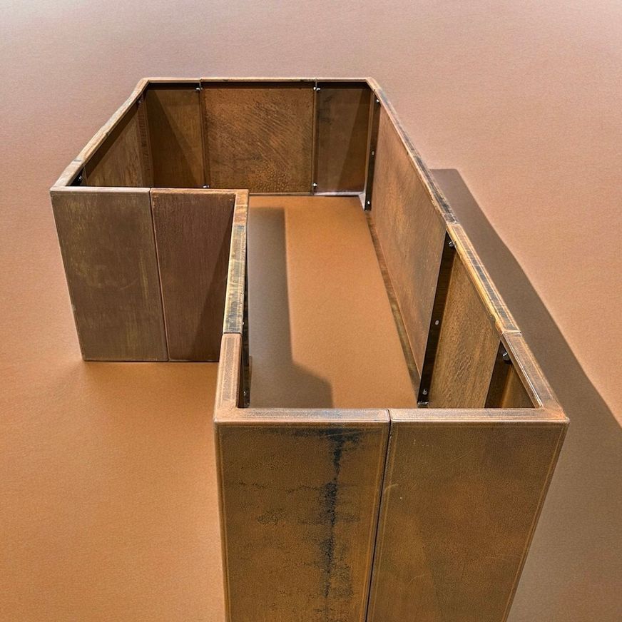 Corten Steel Modular Planter Box