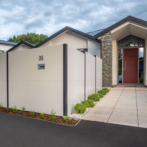 Solid Fence Panels - Pool Fence