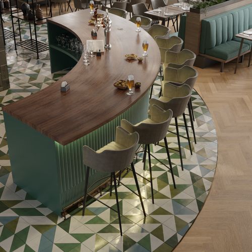 Andorra Bar Stool 75cm