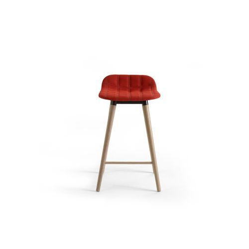 Bop Wood Bar Stool by Knudsen Berg Hindenes