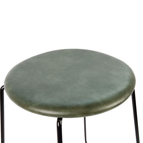 Hugo Bar Stool -  Vintage Green