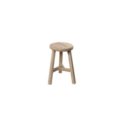 Coastline Aged Elm Round Stool