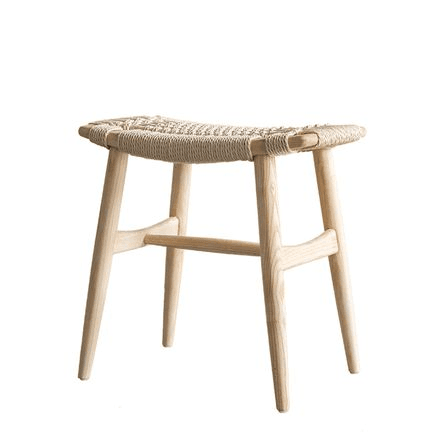 Jayden Woven Rope Stool