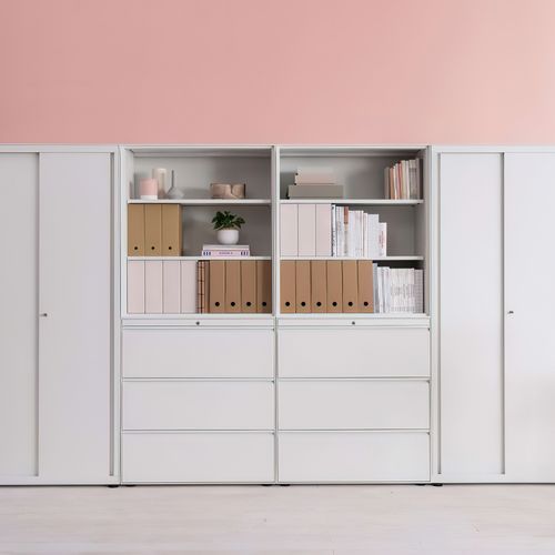 CK Stack on Cabinets by Herman Miller