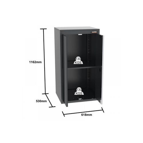 Pro Series Black Garage Storage Cabinet Set | GS30-21P