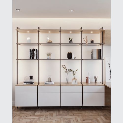 Bespoke Living Room Shelving