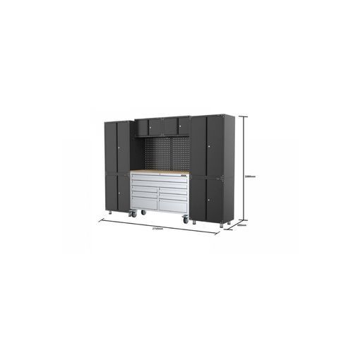 Garage Storage System with Tool Chest Workbench | GS-A9