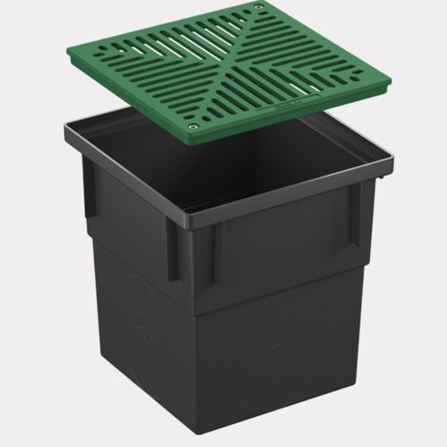 Series 300 Pit complete with Green Aluminium Grate
