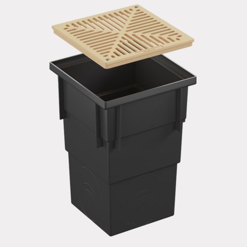Series 300 Deep Pit with Sandstone Aluminium Grate