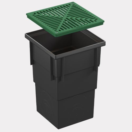 Series 300 Deep Pit with Green Aluminium Grate