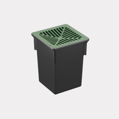 Series 250 Pit with Green Aluminium Concave Grate
