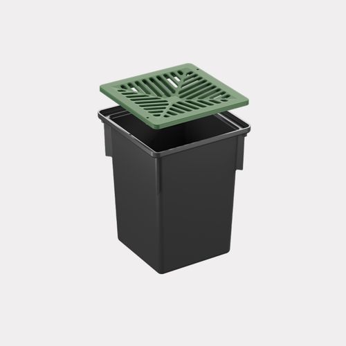 Series 250 Pit with Green Aluminium Concave Grate