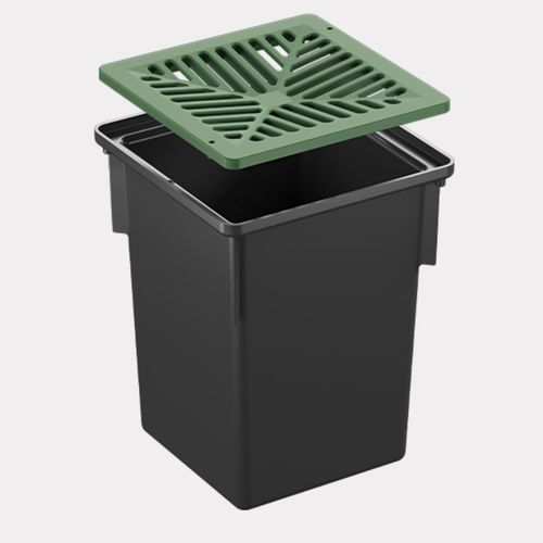 Series 250 Pit with Green Aluminium Concave Grate