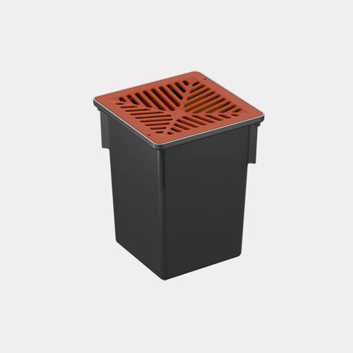 Series 250 Pit complete with Terracotta Concave Grate